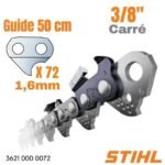 Corrente Stihl 3621 000 0072 Rapid super – 3/8″ – 1,6 mm – 72 ent – 50 cm