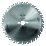 LEMAN – Lame carbure de débit ø600 mm 40 dents avec anti-recul pour scie à bûche LOSAB601LC